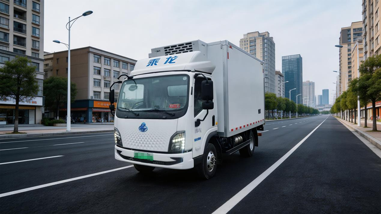 每公里成本低至4毛 乘龙翼威2冷链纯电轻卡助您收益拉满